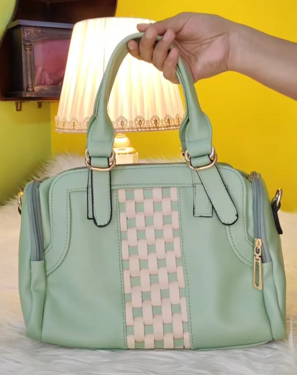 Aira Woven Style Handbag